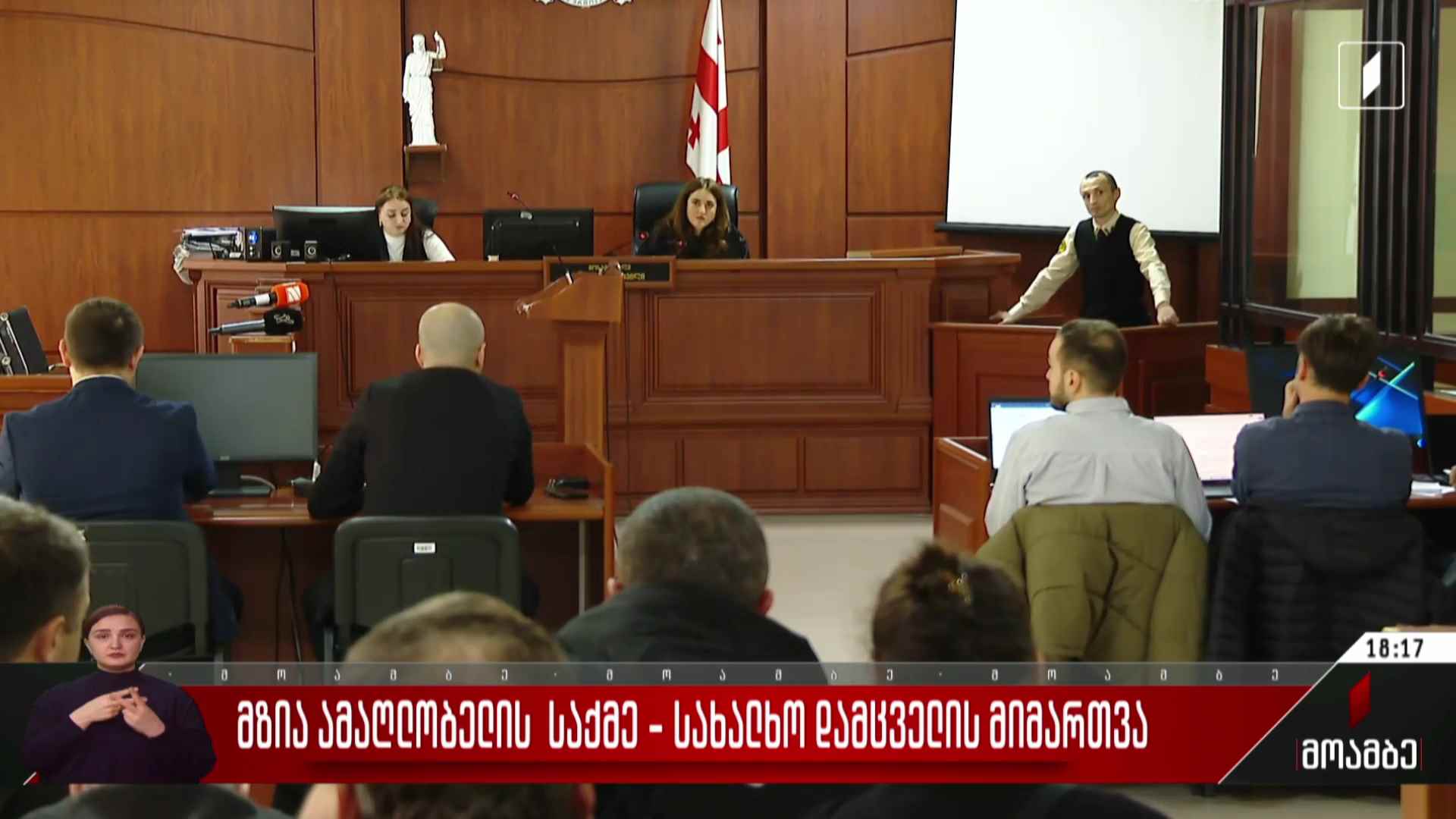 მზია ამაღლობელის საქმე - სახალხო დამცველის მიმართვა
