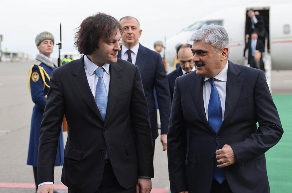 აზერბაიჯანის რესპუბლიკაში ირაკლი კობახიძის ვიზიტი დაიწყო