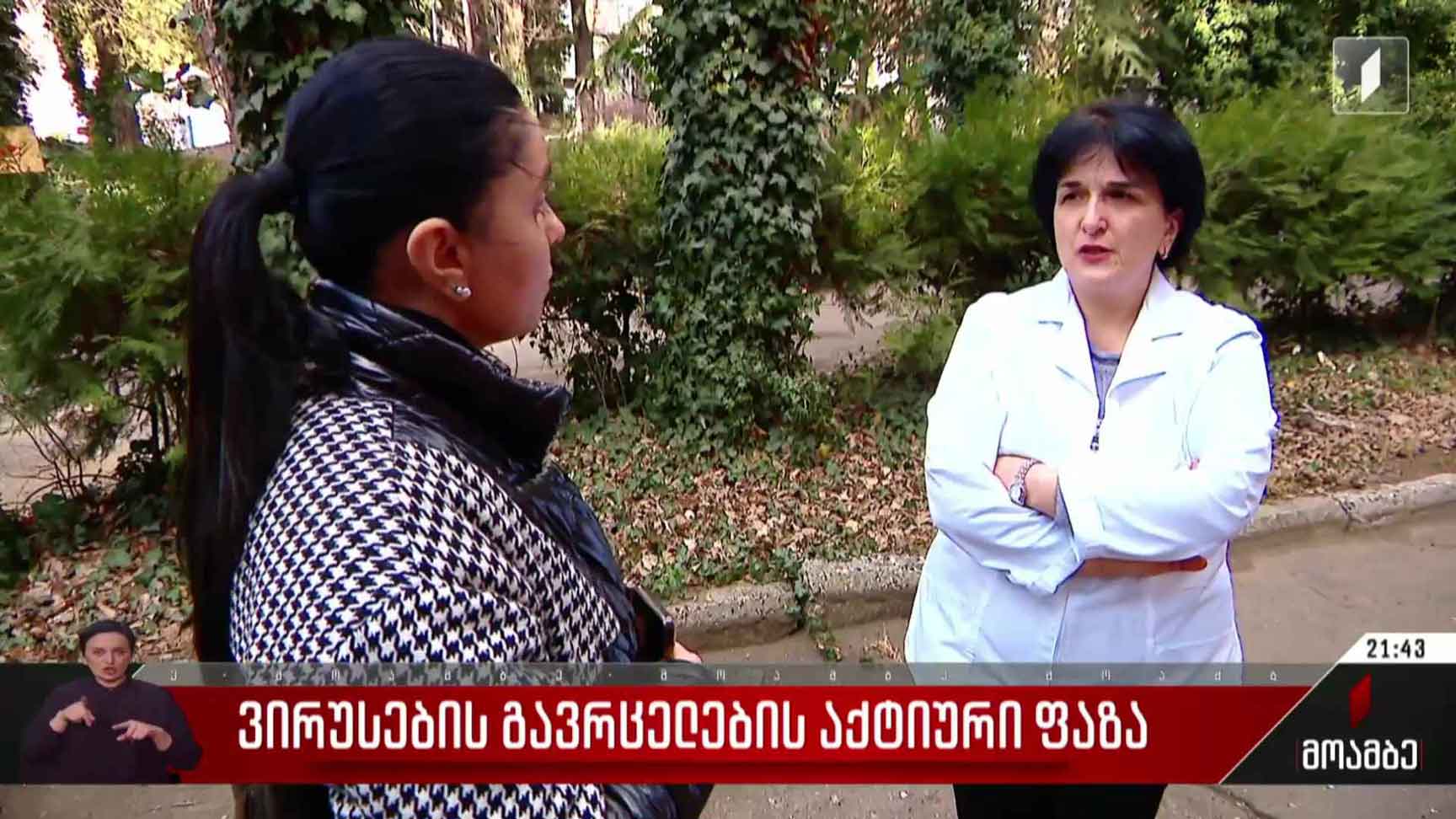 ვირუსების გავრცელების აქტიური ფაზა