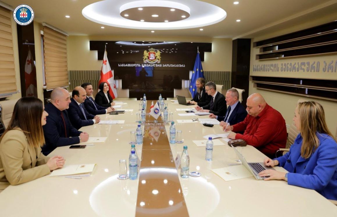 გენერალური პროკურორის პირველი მოადგილე გიორგი ბადაშვილი ევროპის საბჭოს ადამიანის უფლებათა კომისარს, მაიკლ ო’ფლაერტის შეხვდა