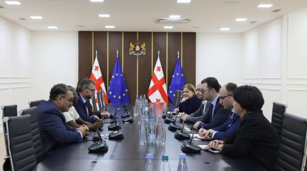 დავით სონღულაშვილი მსოფლიო ბანკის მისიის წარმომადგენლებს შეხვდა