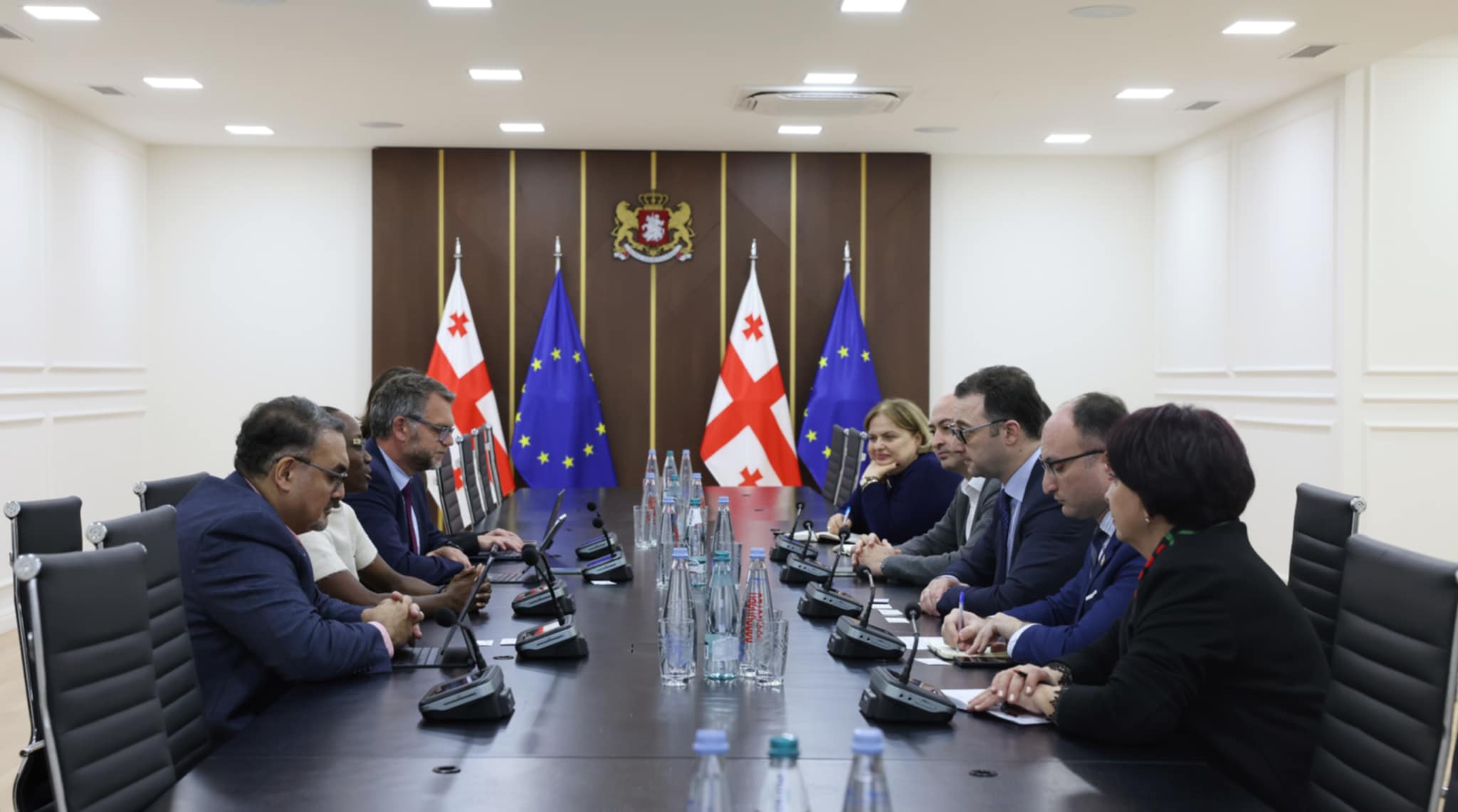 დავით სონღულაშვილი მსოფლიო ბანკის მისიის წარმომადგენლებს შეხვდა
