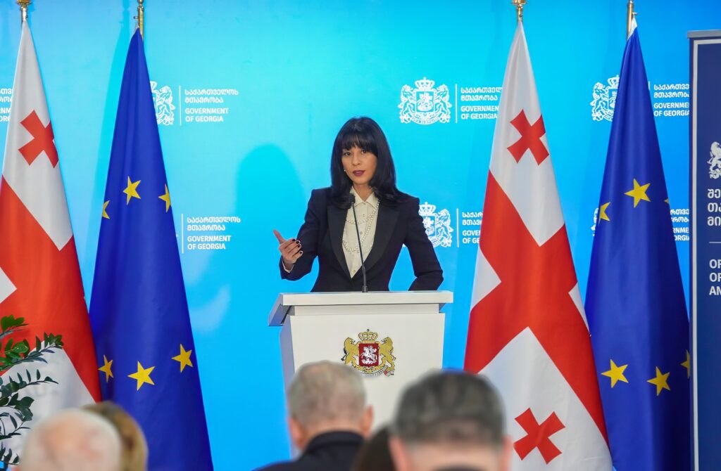 თეა ახვლედიანმა და ალექსანდრე წულაძემ ოკუპირებული აფხაზეთის რეგიონიდან წარჩინებულ სტუდენტს დიმიტრი გულიას სახელობის სახელმწიფო სტიპენდია და შესაბამისი სერტიფიკატი გადასცეს