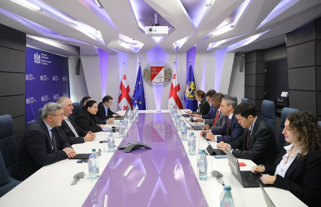 ლაშა ხუციშვილი საერთაშორისო სავალუტო ფონდის მისიის წევრებს შეხვდა