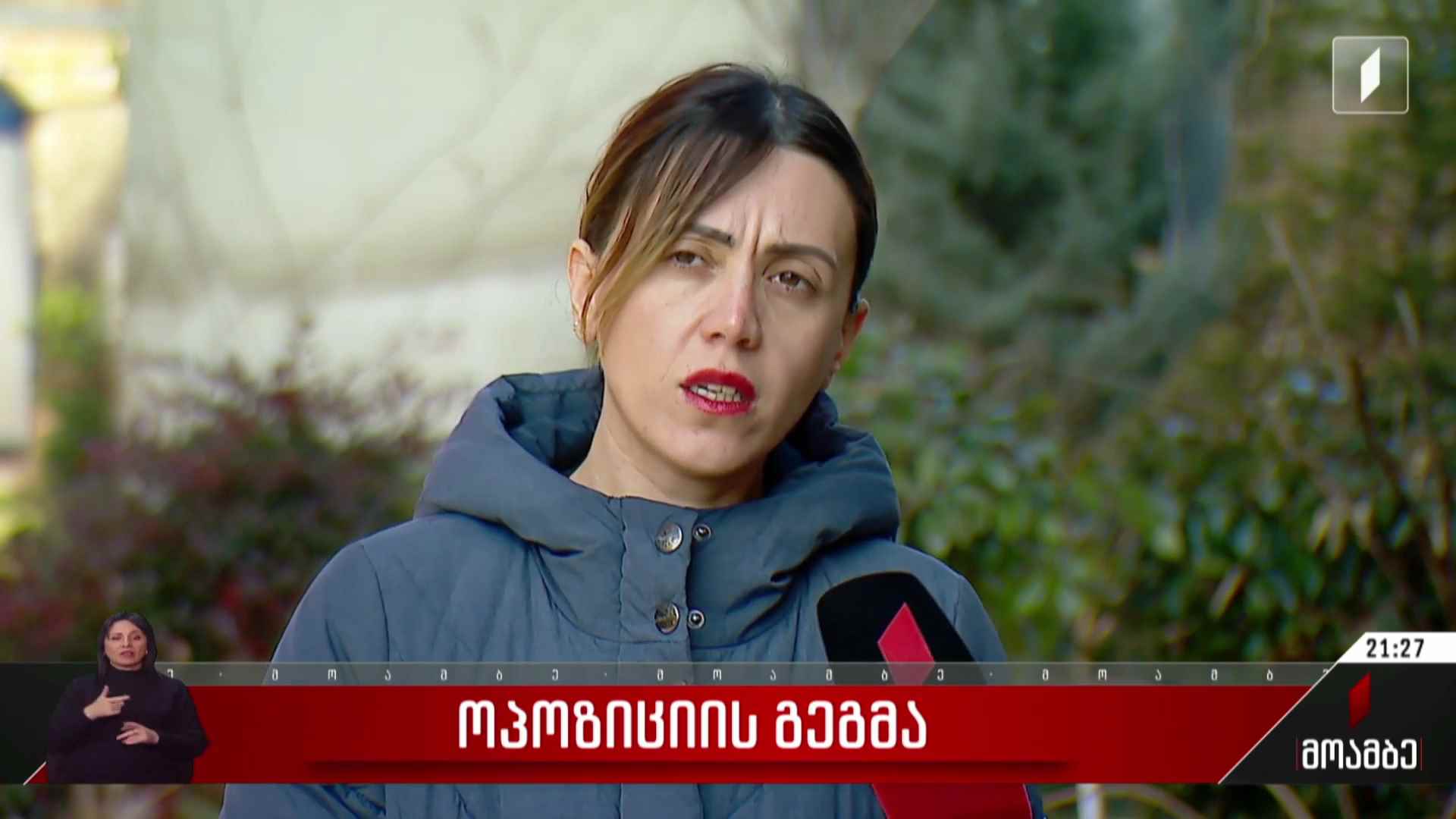 ოპოზიციის გეგმა