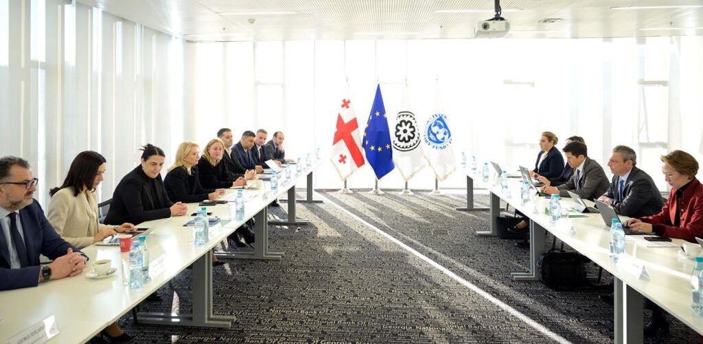 ნათია თურნავა საერთაშორისო სავალუტო ფონდის მისიის წარმომადგენლებს შეხვდა