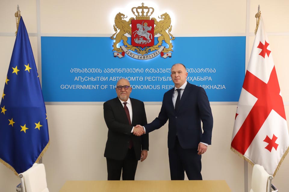 ლევან მგალობლიშვილი თურქეთის ელჩს, ალი ქაან ორბაის შეხვდა
