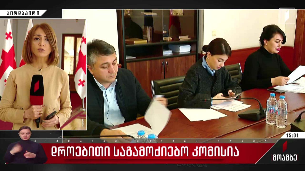 დროებითი საგამოძიებო კომისია 