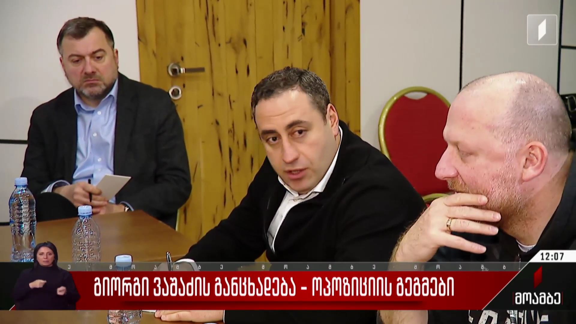 გიორგი ვაშაძის განცხადება - ოპოზიციის გეგმები