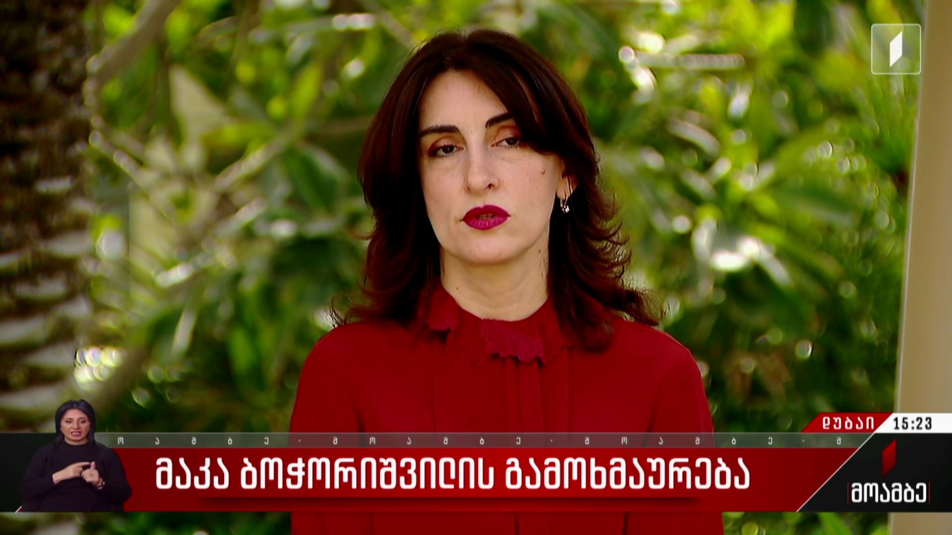   მაკა ბოჭორიშვილის გამოხმაურება