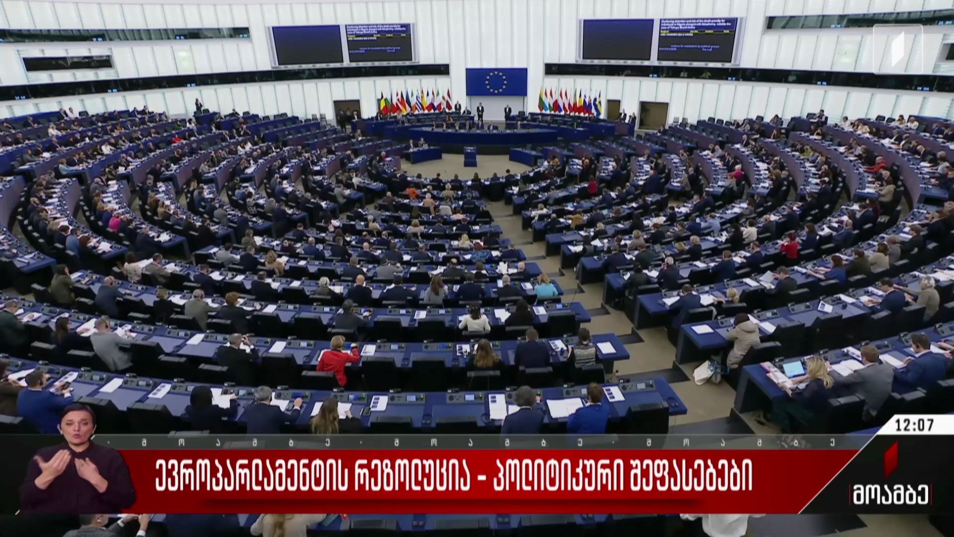 ევროპარლამენტის რეზოლუცია - პოლიტიკური შეფასებები