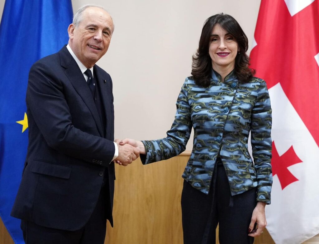 მაკა ბოჭორიშვილმა მალტის სუვერენული ორდენის ელჩთან, ტეოდორიკო ნანისთან შეხვედრა გამართა