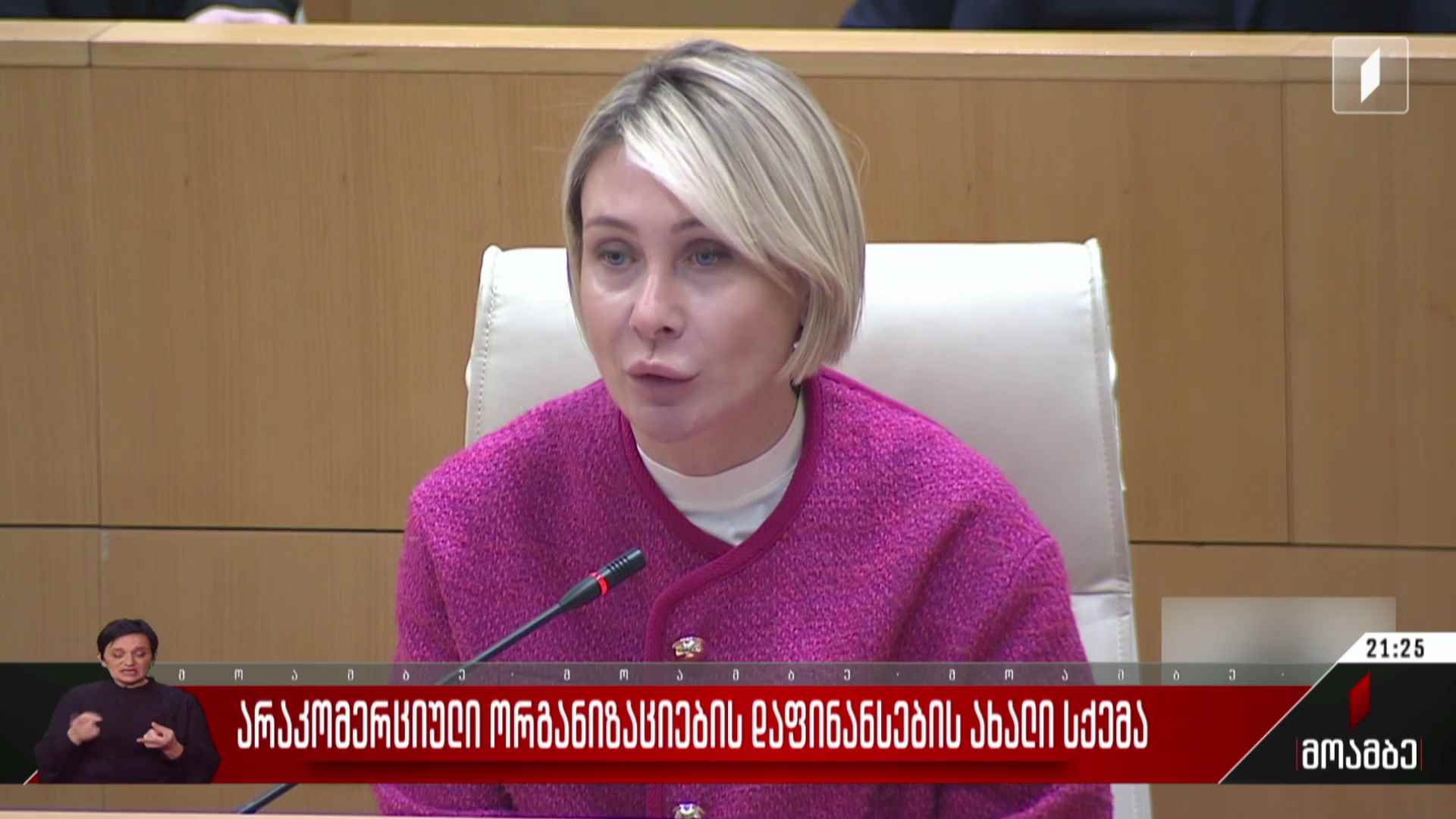 არაკომერციული ორგანიზაციების დაფინანსების ახალი სქემა
