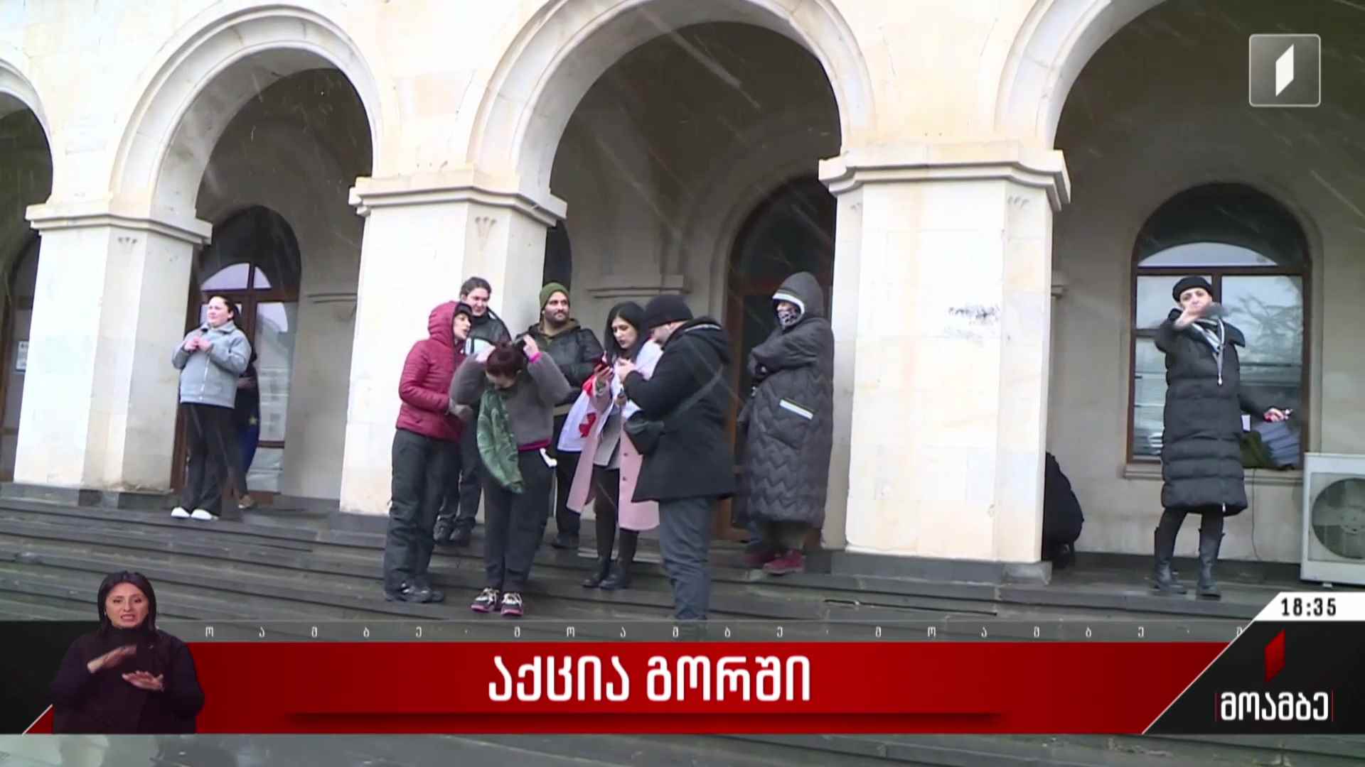 აქცია გორში