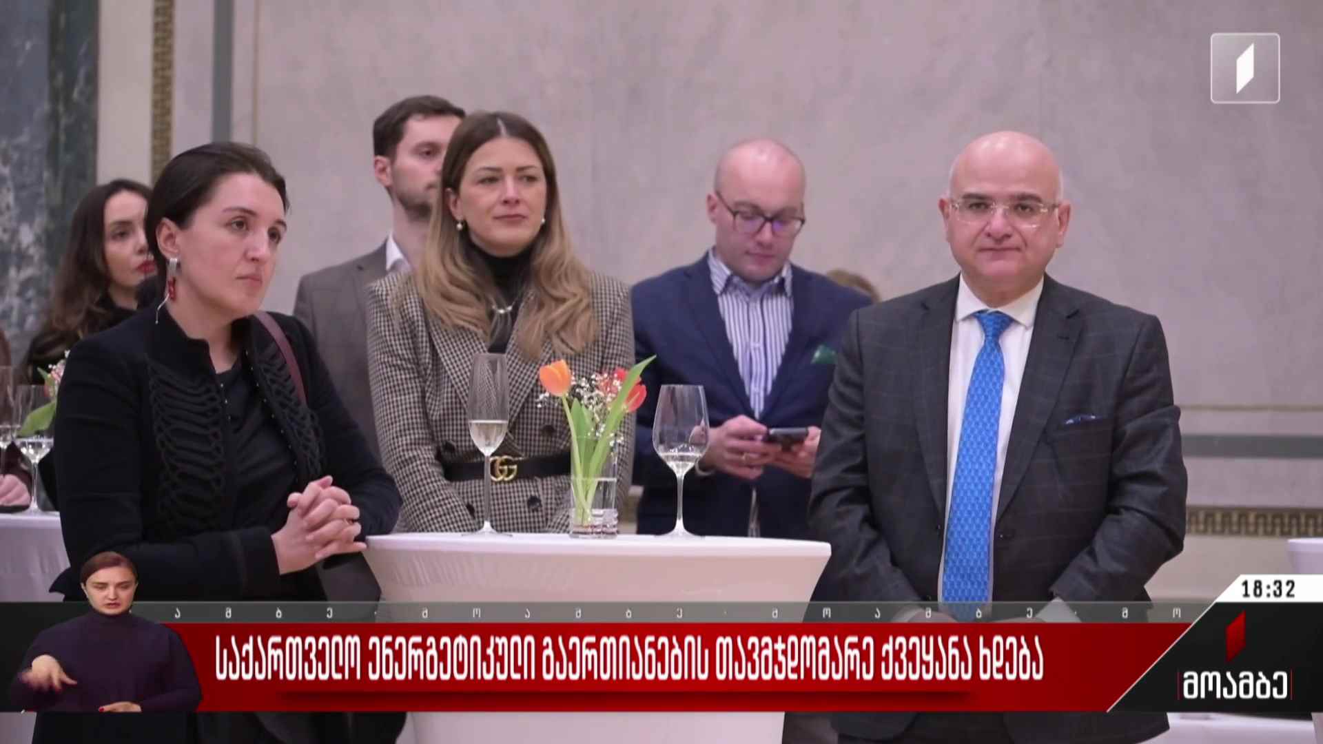 საქართველო ენერგეტიკული გაერთიანების თავმჯდომარე ქვეყანა ხდება
