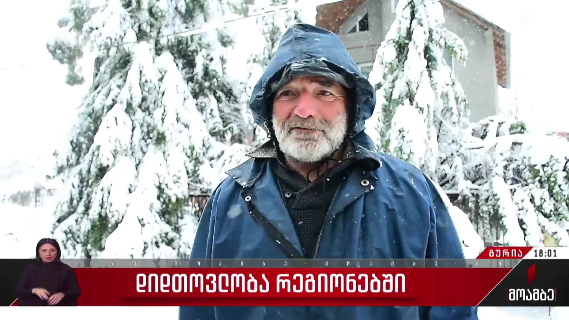 დიდთოვლობა რეგიონებში