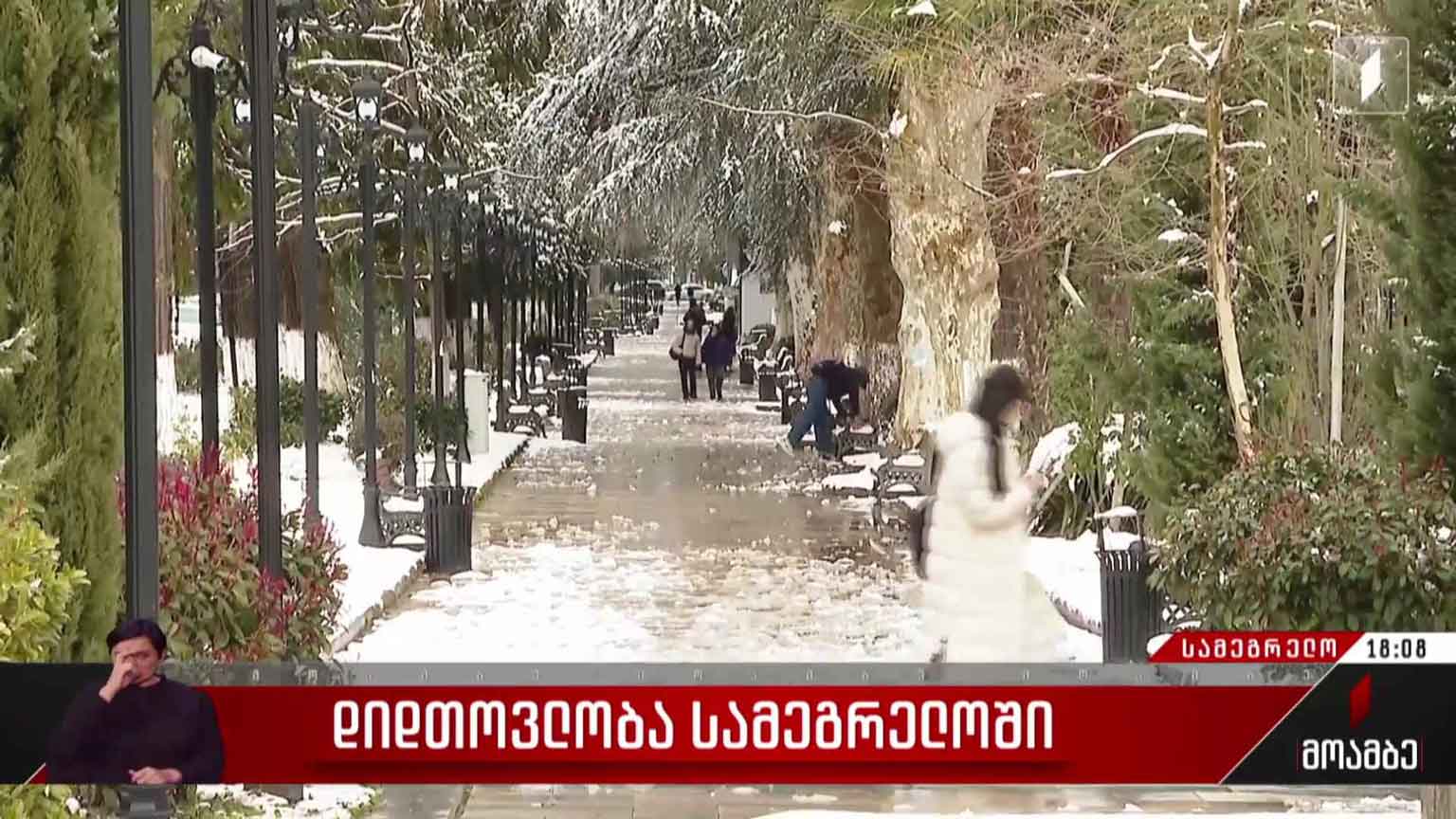 დიდთოვლობა სამეგრელოში