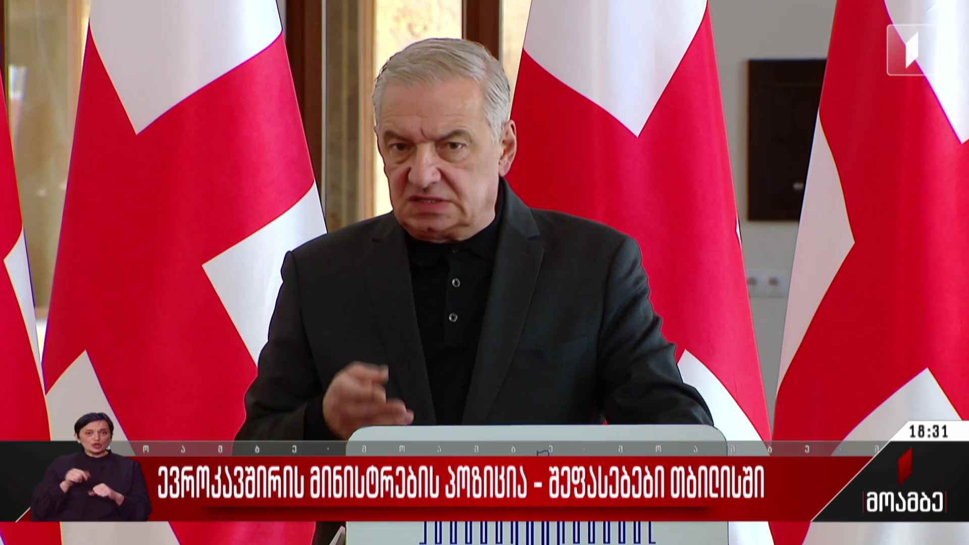 ევროკავშირის მინისტრების პოზიცია - შეფასებები თბილისში