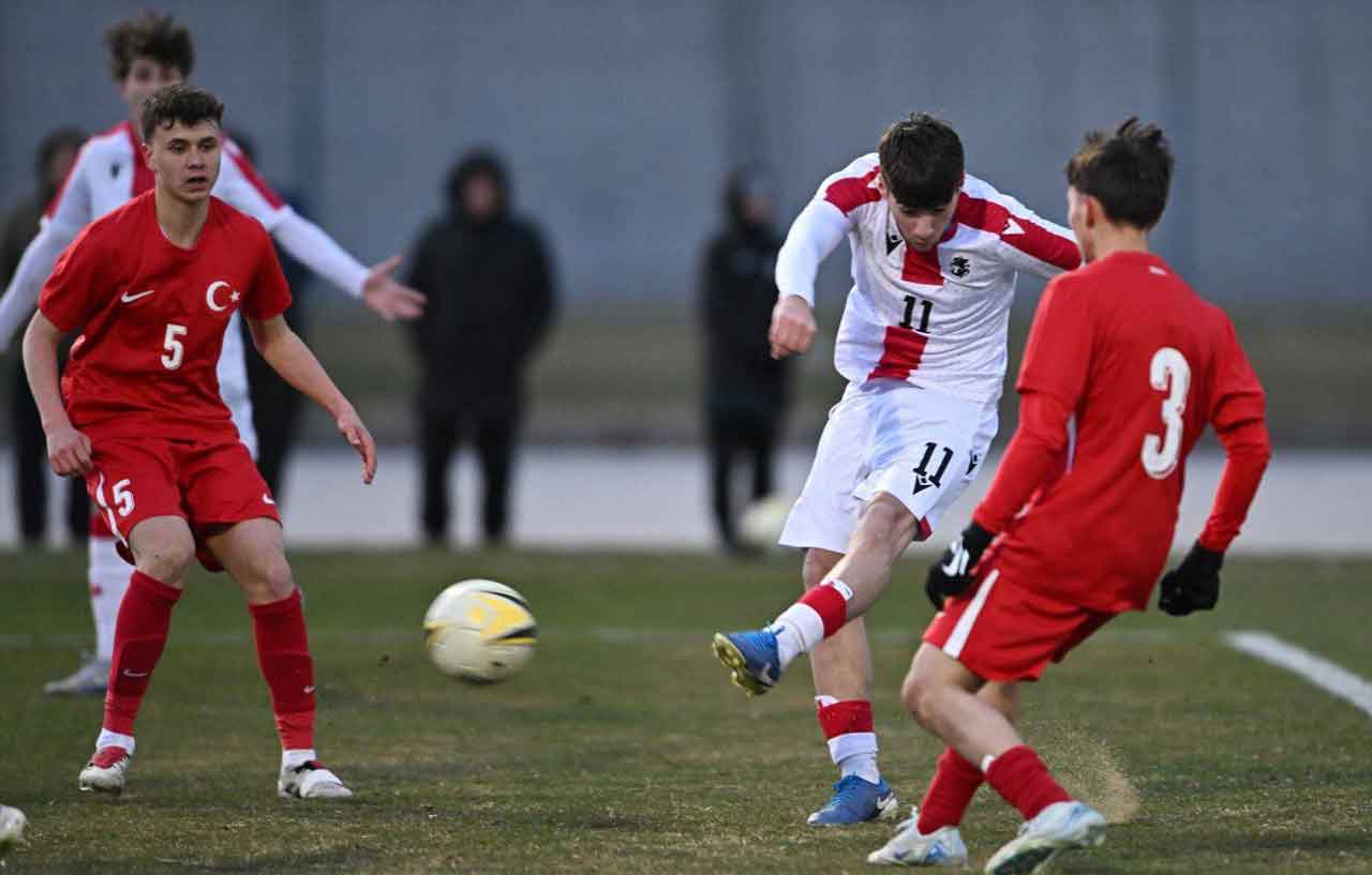 საქართველოს 16-წლამდე ნაკრები თურქეთთან დამარცხდა #1TVSPORT