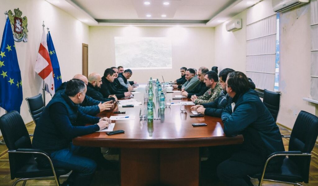 გურიაში გამართულ საკოორდინაციო საბჭოს სხდომაზე დიდთოვლობის სალიკვიდაციო სამუშაოები განიხილეს