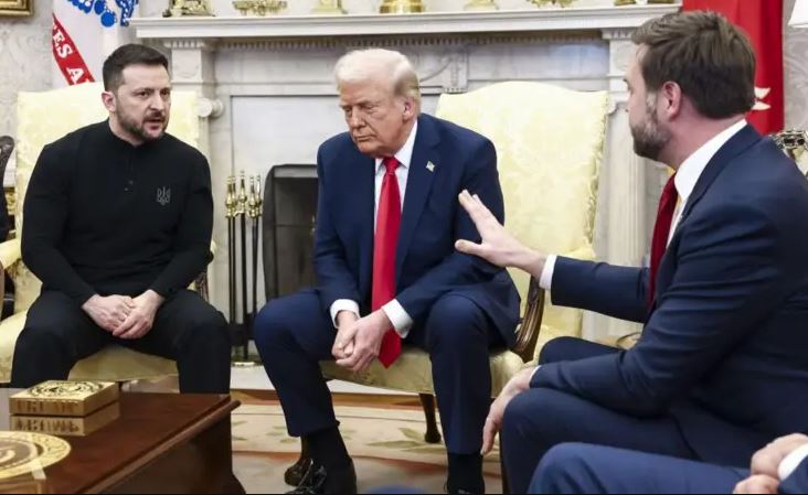 ვოლოდიმირ ზელენსკიმ დონალდ ტრამპსა და ჯეი დი ვენსს მიმართა - ომის პრობლემებს ახლა ვერ გრძნობთ, რადგან შუაში „ლამაზი ოკეანეა“, თუმცა იგრძნობთ