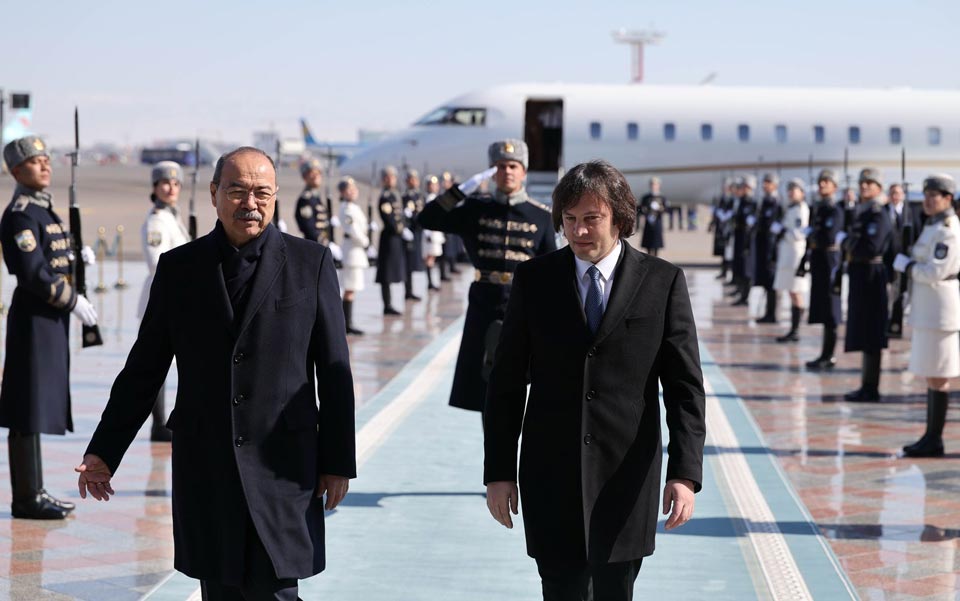 უზბეკეთის რესპუბლიკაში ირაკლი კობახიძის ოფიციალური ვიზიტი დაიწყო