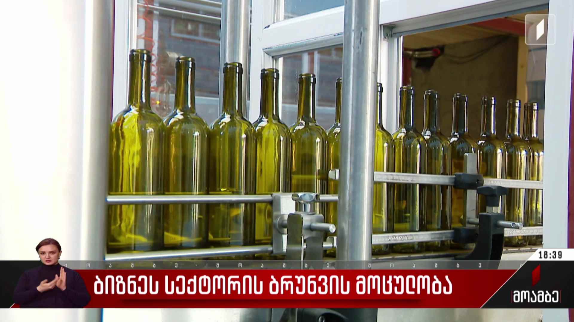 ბიზნეს სექტორის ბრუნვის მოცულობა