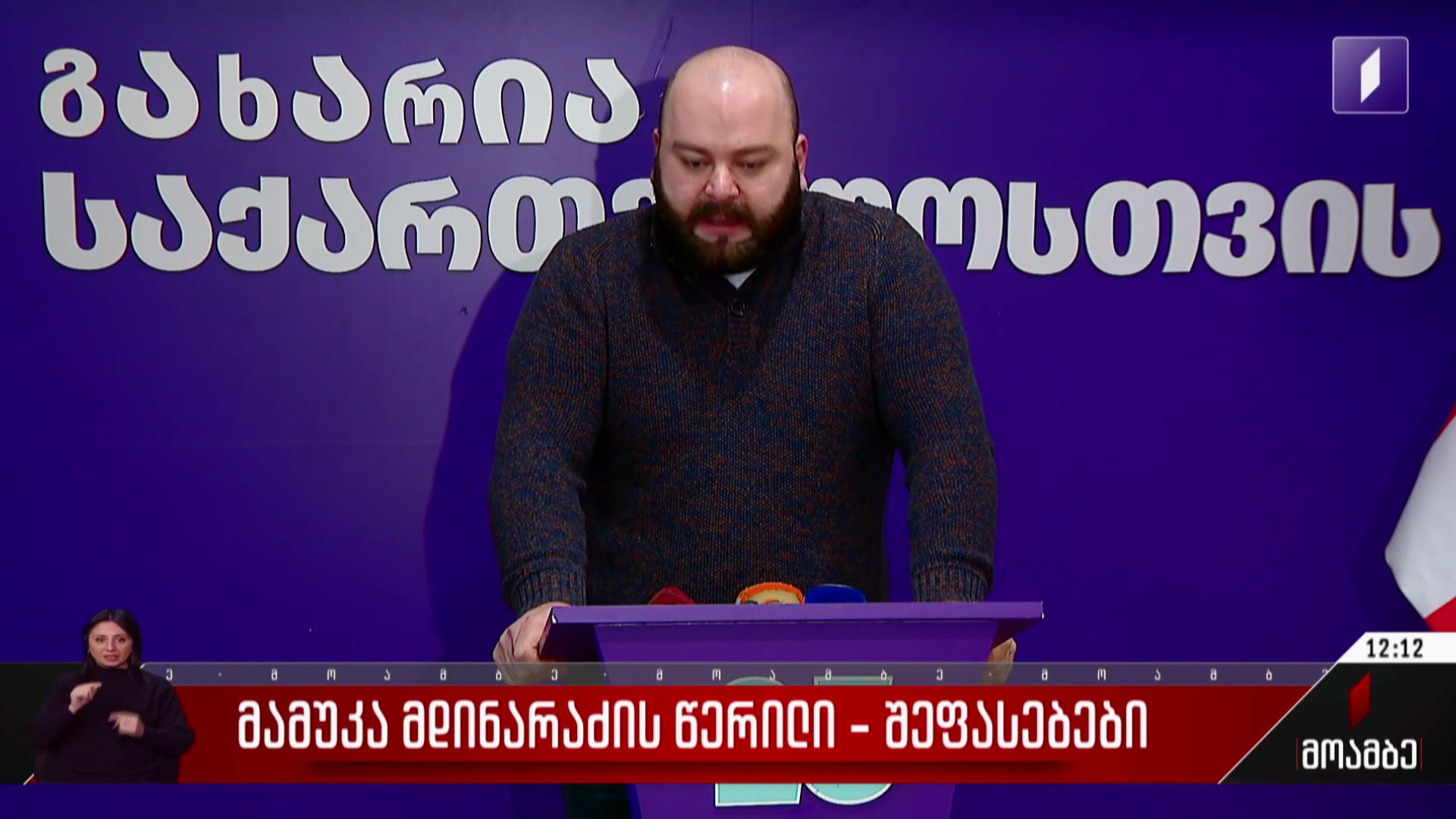 მამუკა მდინარაძის წერილი - შეფასებები პოლიტიკურ სპექტრში