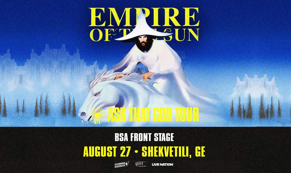 27 აგვისტოს „ბლექ სი არენა“ Empire of the Sun-ს უმასპინძლებს