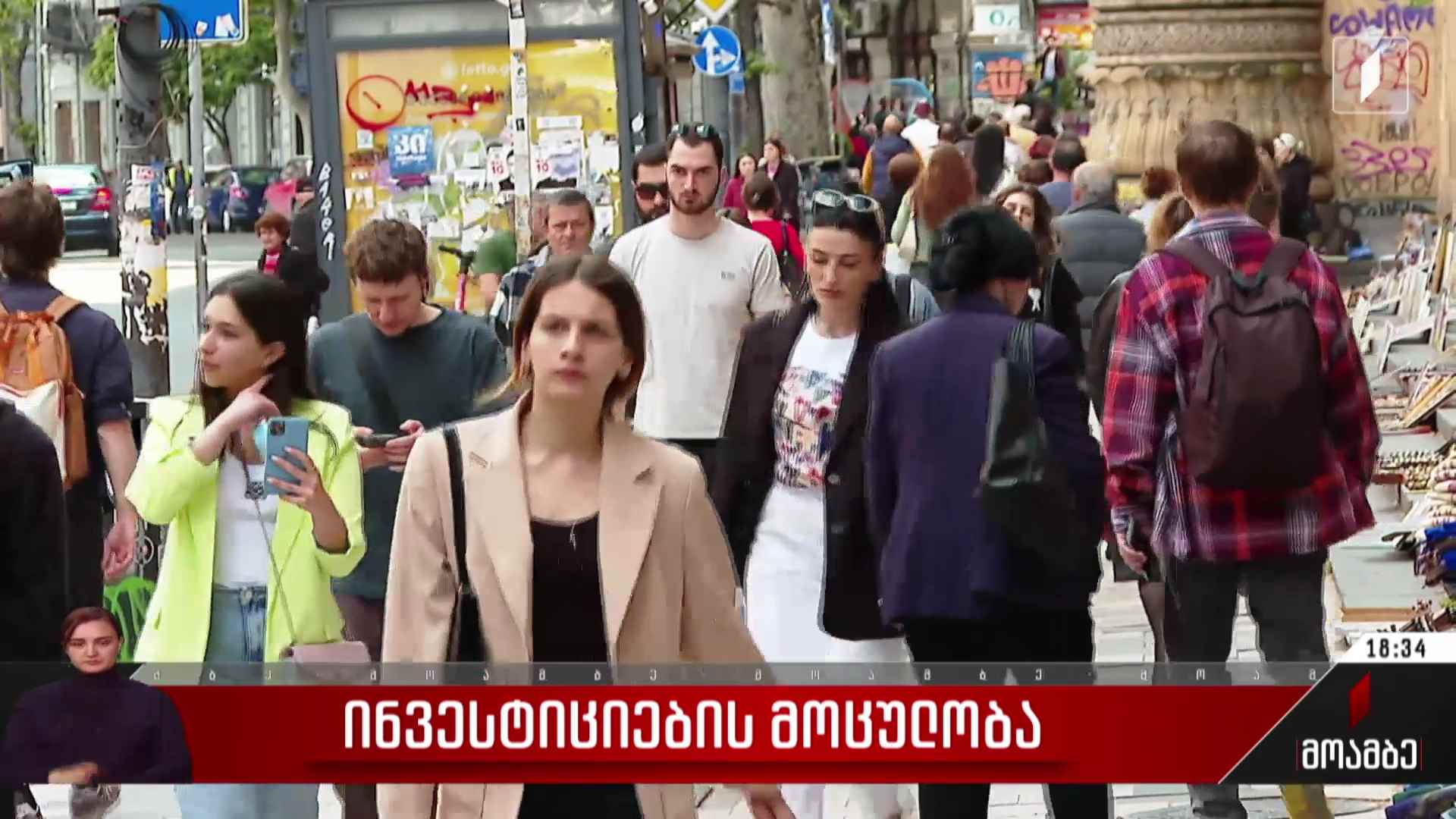 ინვესტიციების მოცულობა