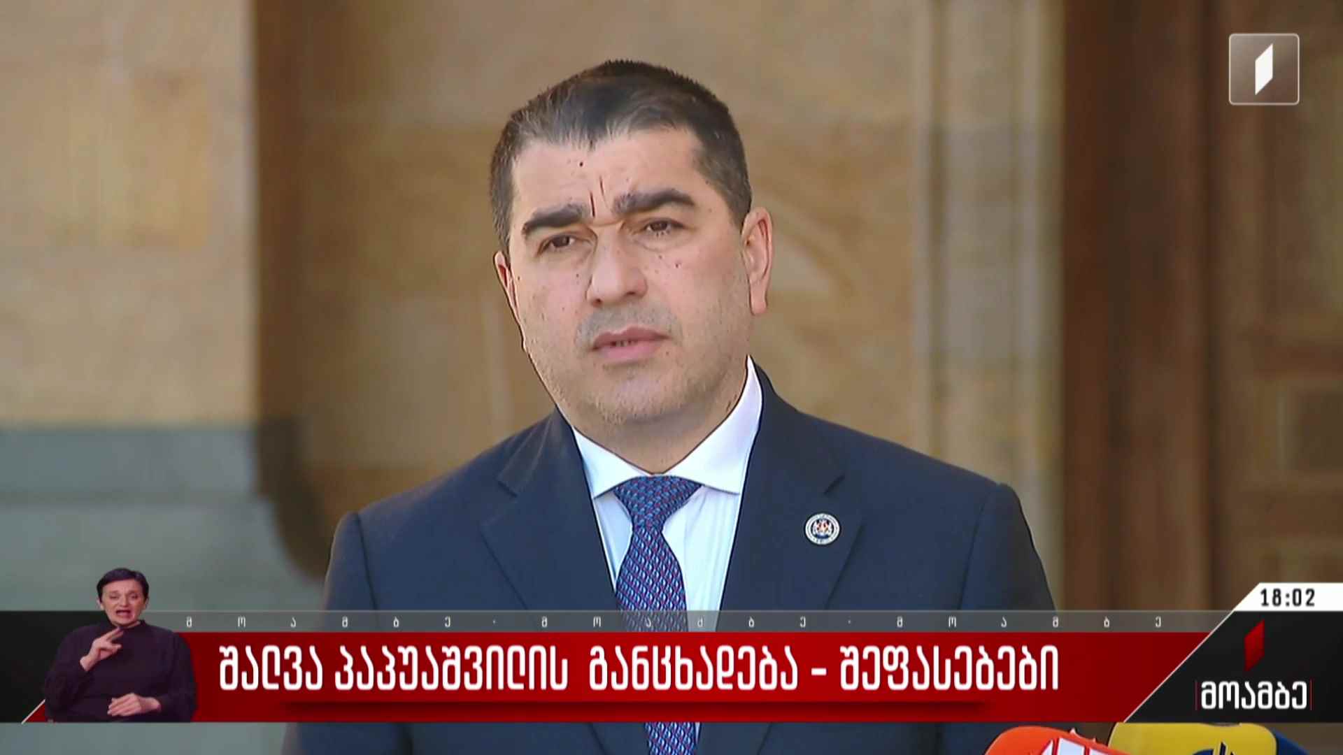 შალვა პაპუაშვილის განცხადება - შეფასებები