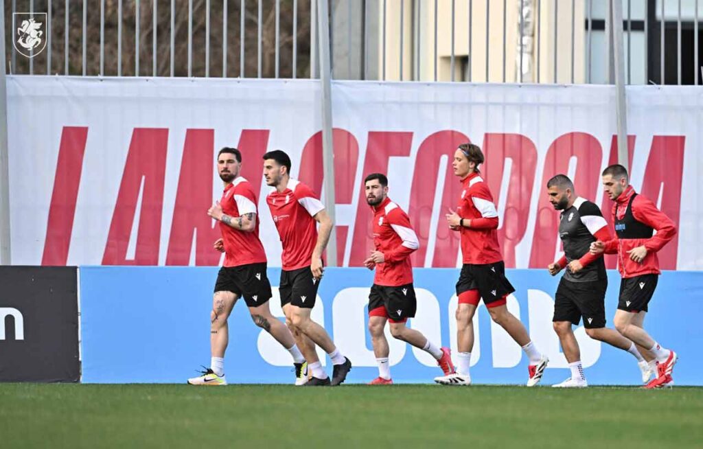 საქართველოს ნაკრებმა სომხეთთან მატჩებისთვის მზადება თბილისში არასრული შემადგენლობით დაიწყო #1TVSPORT