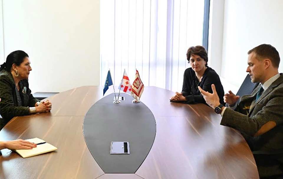 ლიეტუვის ყოფილი საგარეო საქმეთა მინისტრი გაბრიელიუს ლანდსბერგისი საქართველოში იმყოფება