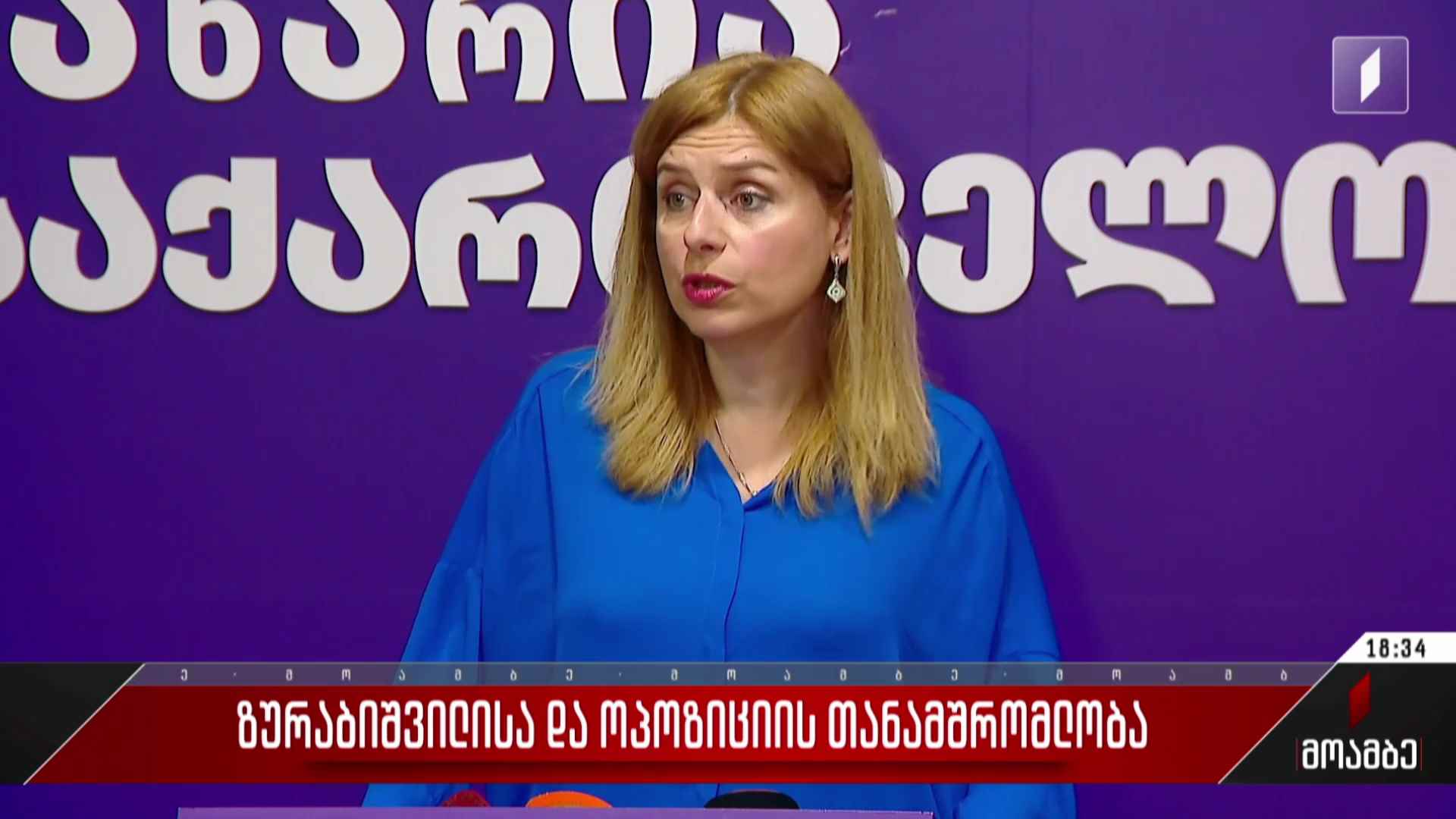 ზურაბიშვილისა და ოპოზიციის თანამშრომლობა