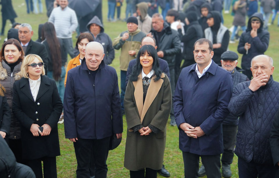 თეა ახვლედიანი ლაგოდეხში ნოვრუზ ბაირამის დღესასწაულთან დაკავშირებით გამართულ ღონისძიებებს დაესწრო