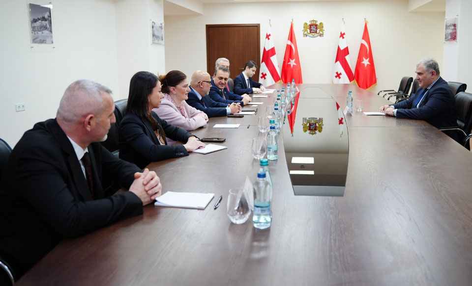 მიხეილ სარჯველაძე თურქეთის ელჩს, ალი ქაან ორბაინსა და „საერთაშორისო სამედიცინო მომსახურების სააგენტოს“ დირექტორს, ბეჰლულ უნვერს შეხვდა