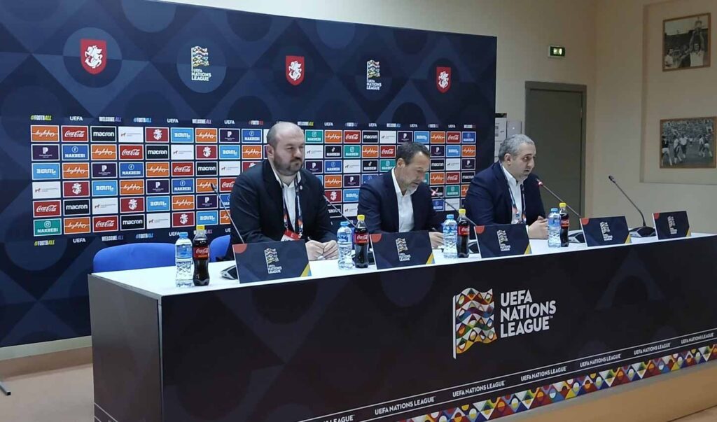 სომხეთის ნაკრების მთავარი მწვრთნელი - საქართველოსთან შედეგისა და თამაშის გამო სომხეთის ნაკრების გულშემატკივრებს ბოდიშს ვუხდი #1TVSPORT