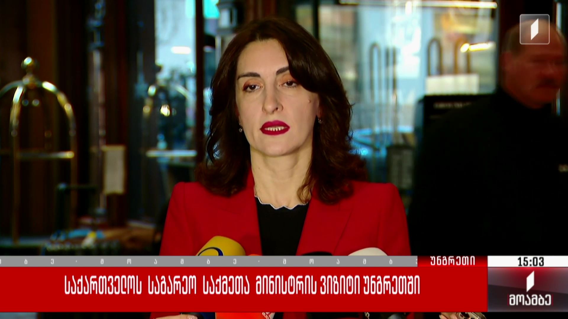საქართველოს საგარეო საქმეთა მინისტრის ვიზიტი უნგრეთში