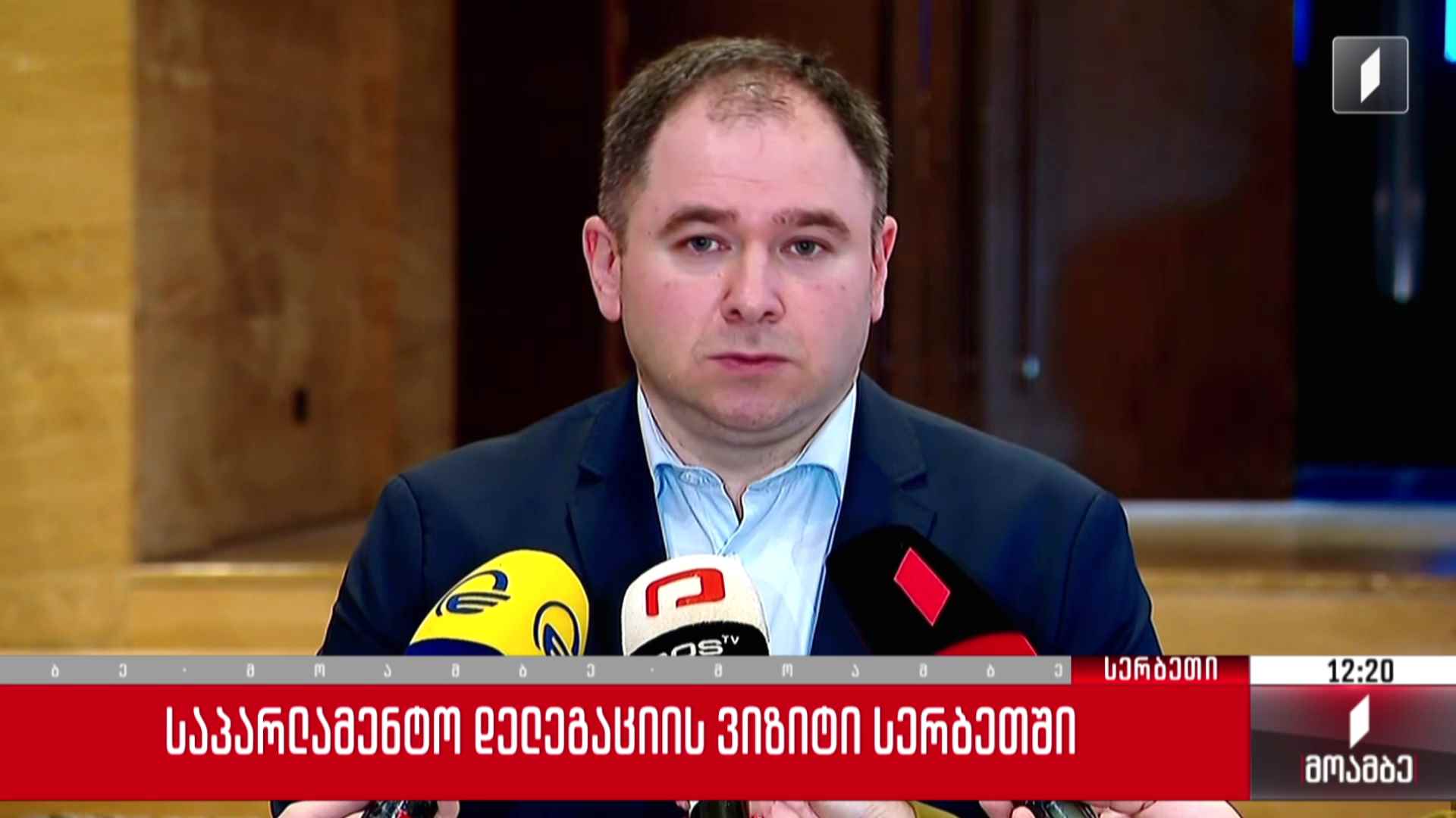 საპარლამენტო დელეგაციის ვიზიტი სერბეთში