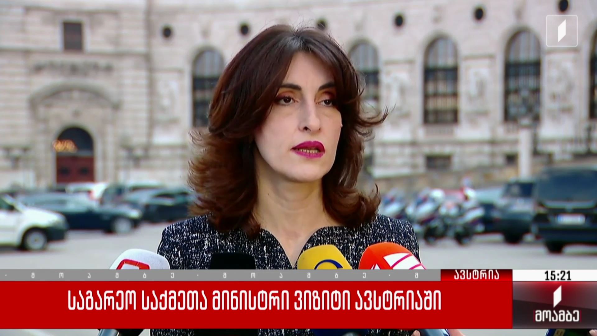 საგარეო საქმეთა მინისტრის ვიზიტი ავსტრიაში