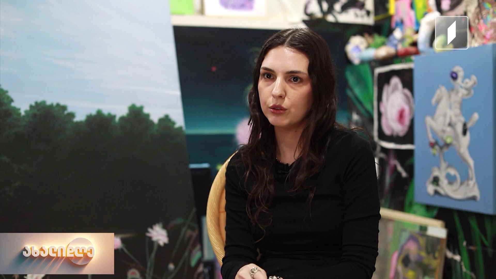 მაკო ლომაძე - ახალგაზრდა მხატვრის შემოქმედება