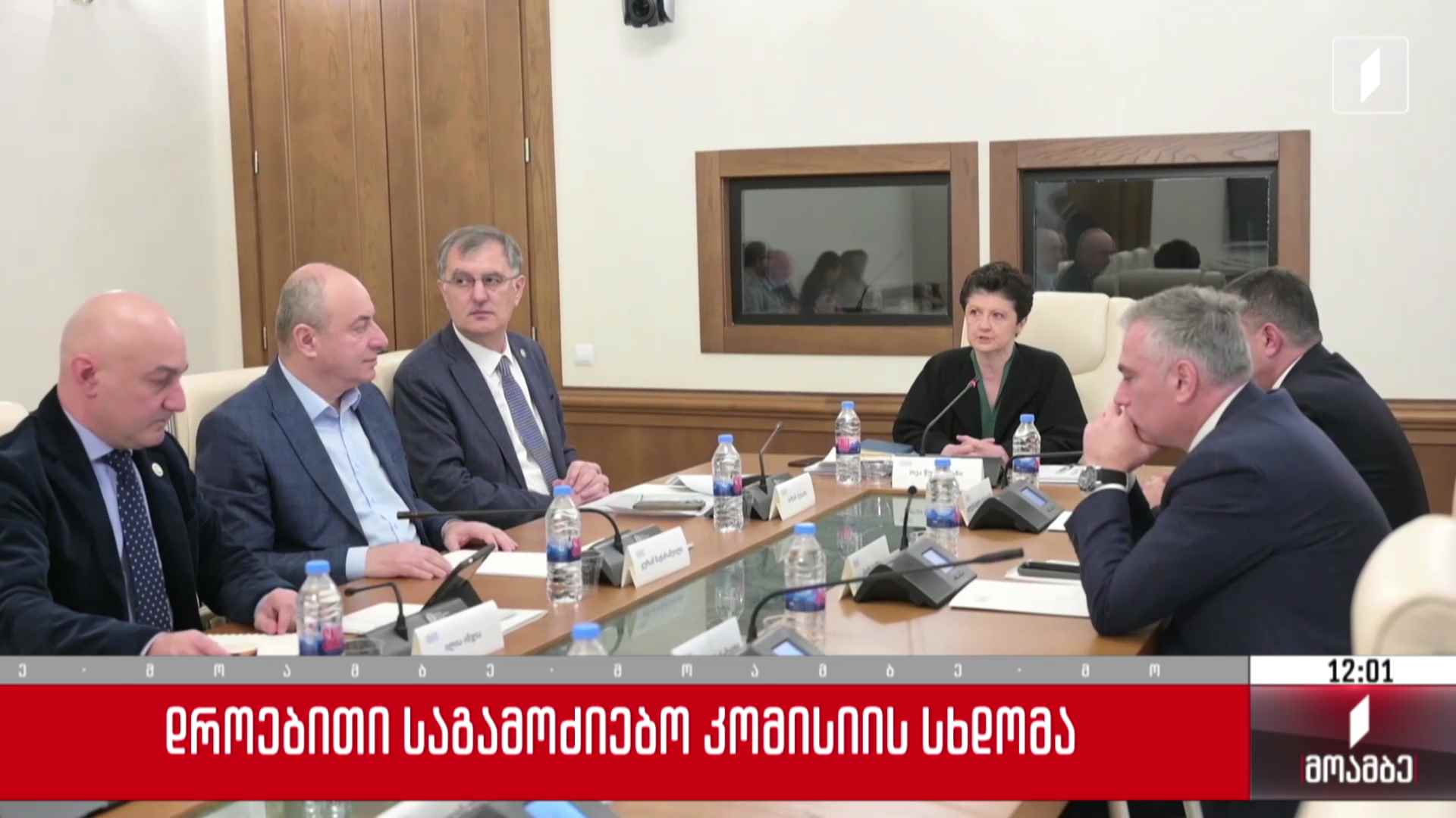 დროებითი საგამოძიებო კომისიის სხდომა