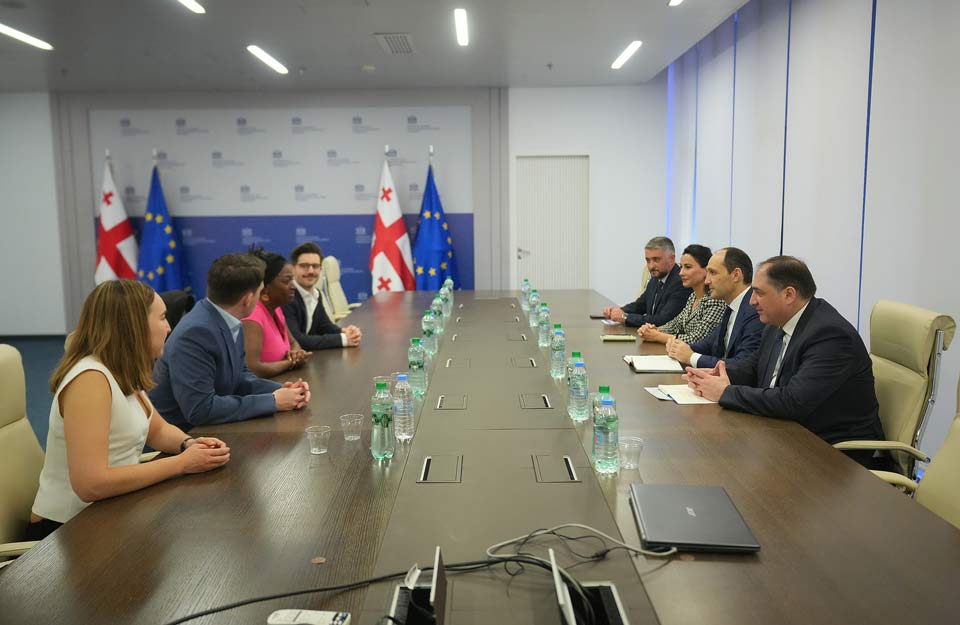 ლევან დავითაშვილი „ბრიტიშ ეარვეისის“ ავიამიმართულებების განვითარების დირექტორსა და ავიაკომპანიის წარმომადგენლებს შეხვდა
