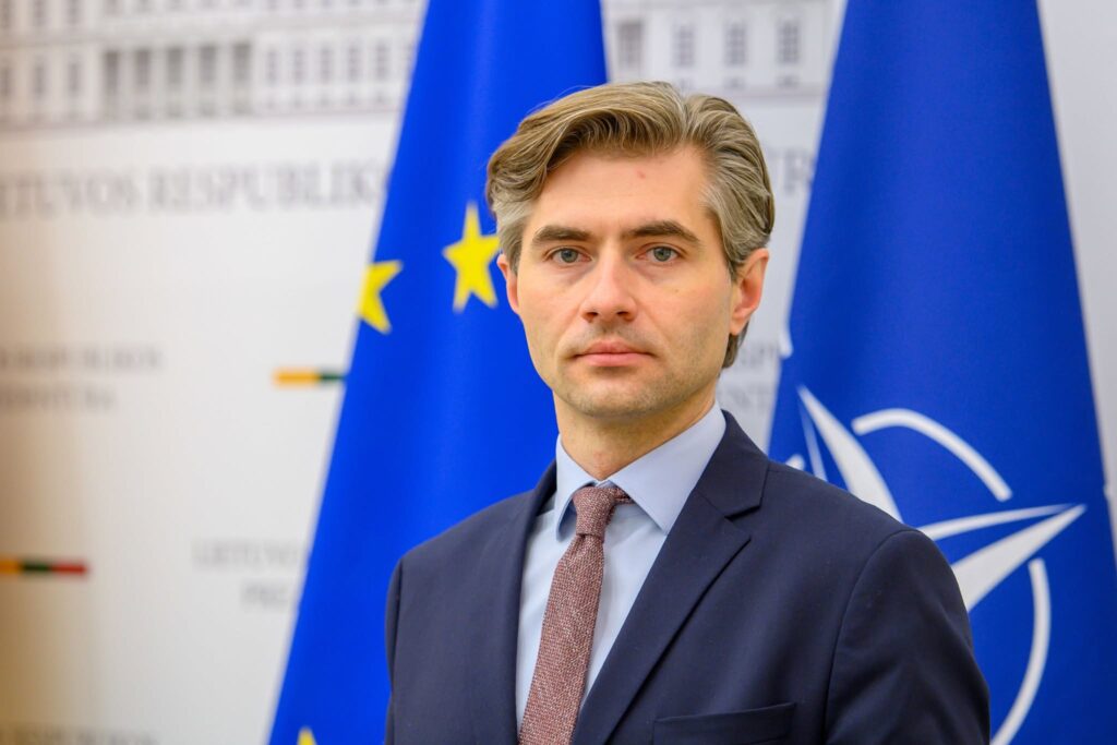 ლიეტუვის საგარეო საქმეთა მინისტრი - ჩამოვედი თავისუფალ კიევში, რათა გამოვხატო ლიეტუვის ურყევი მხარდაჭერა მამაცი უკრაინელი ხალხისადმი, გავაგრძელებთ თქვენ გვერდით დგომას