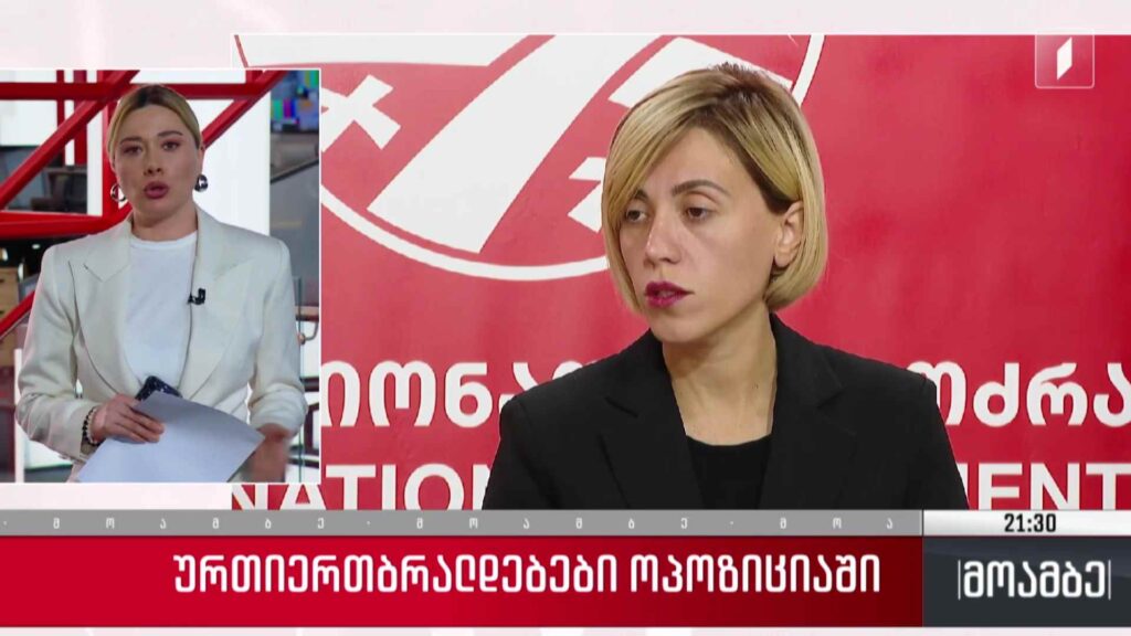 ურთიერთბრალდებები ოპოზიციაში 