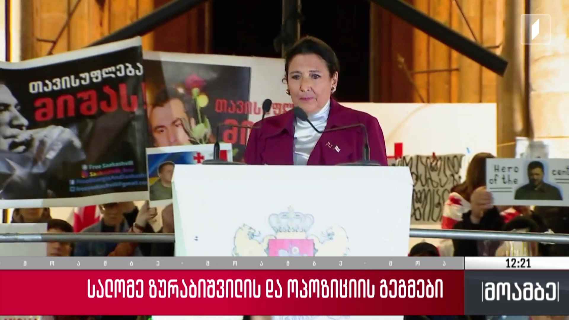 სალომე ზურაბიშვილის და ოპოზიციის გეგმები
