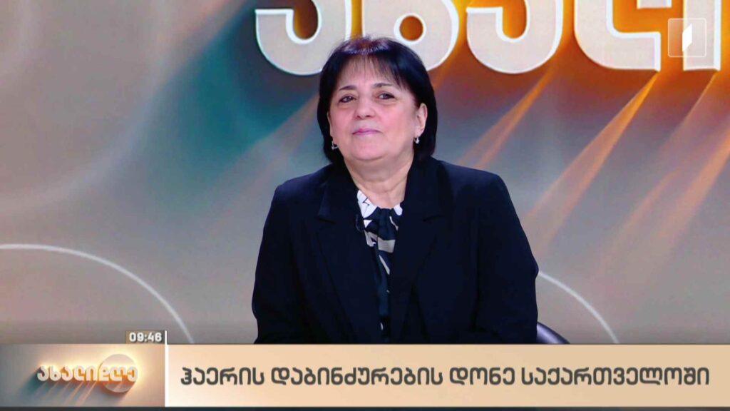 ჰაერის დაბინძურების დონე საქართველოში