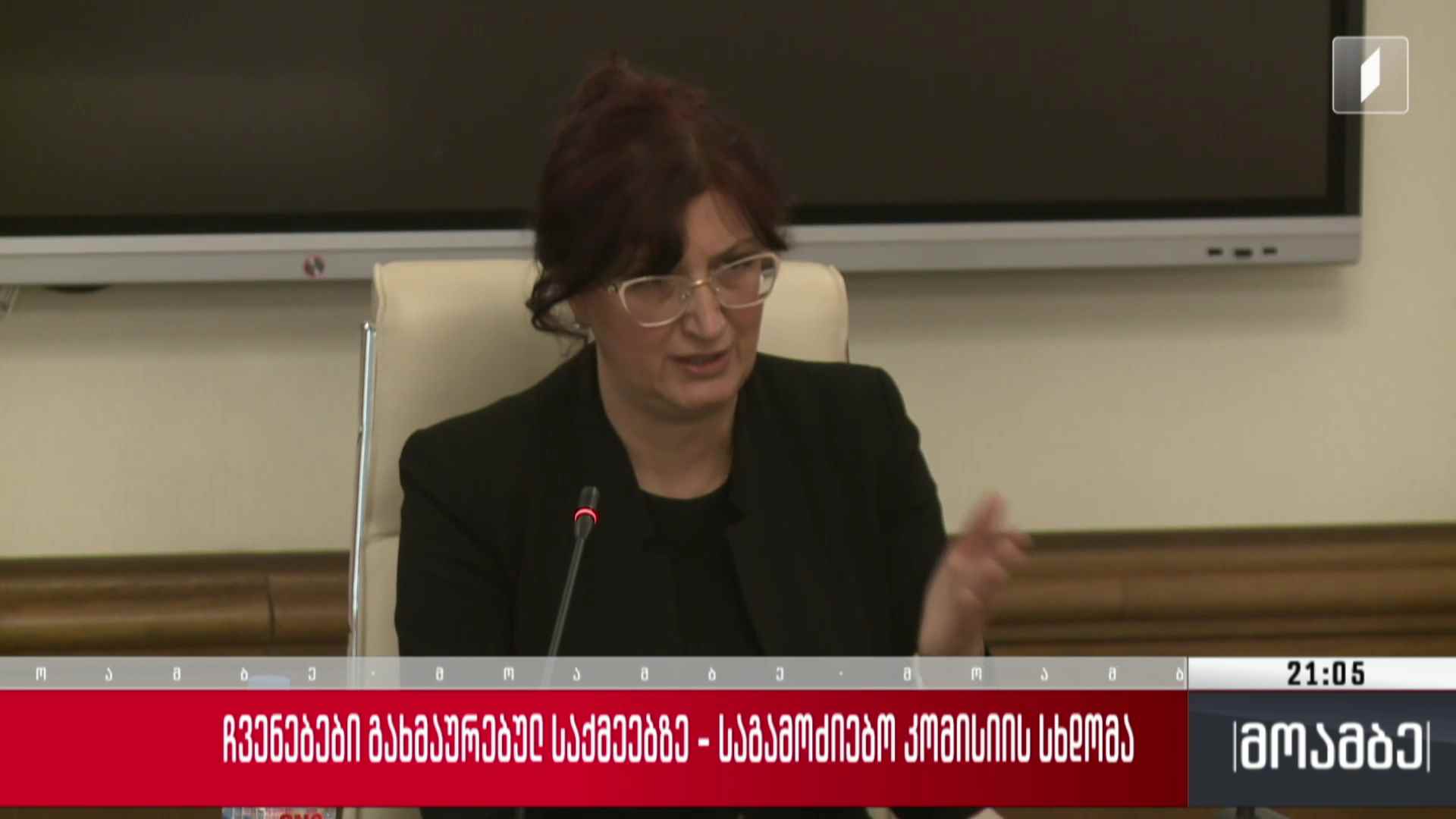 ჩვენებები გახმაურებულ საქმეებზე - საგამოძიებო კომისიის სხდომა