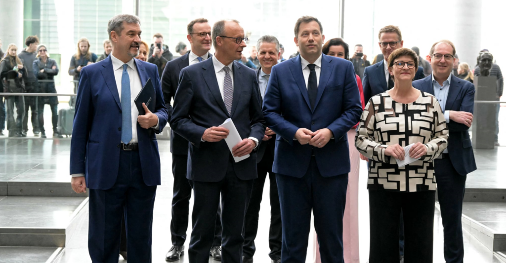 გერმანიის კონსერვატიული ბლოკისა და „სოციალ-დემოკრატების“ შეთანხმების მიხედვით, „საქართველოს გაწევრიანების საკითხის განხილვა შესაძლებელი იქნება მას შემდეგ, რაც დემოკრატიულ პროცესებთან დაკავშირებით ეჭვები გაიფანტება“