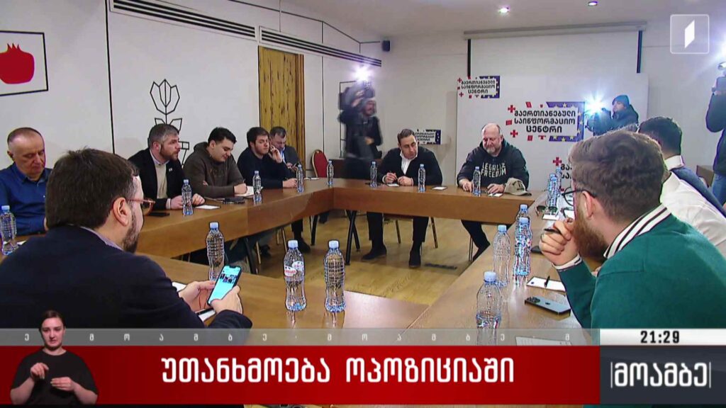 უთანხმოება ოპოზიციაში